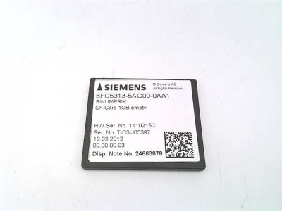 SIEMENS 6FC5313-5AG00-0AA1