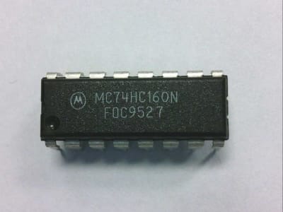 NXP SEMICONDUCTOR MC74HC160N