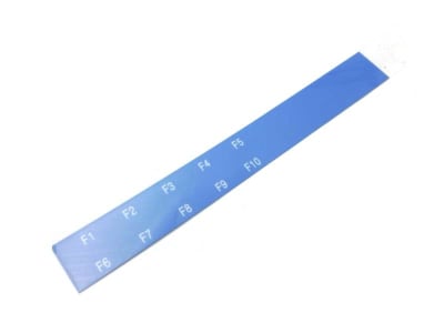 RADWELL 600-FUNCTION-KEY-LEGEND-STRIP