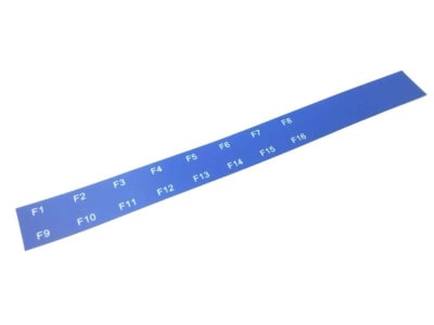 RADWELL 1000-FUNCTION-KEY-LEGEND-STRIP