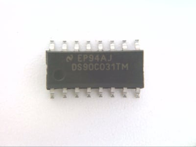 TEXAS INSTRUMENTS SEMI DS90C031TM