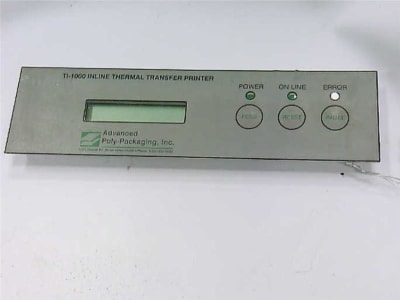 ADVANCED POLY PACKAGING TI-1000-KEYPAD