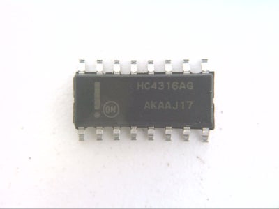 ON SEMICONDUCTOR MC74HC4316ADR2G