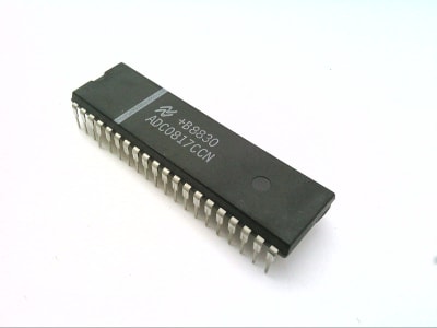 TEXAS INSTRUMENTS SEMI ADC0817CCN