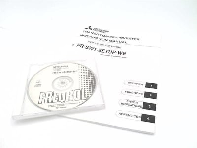 MITSUBISHI FR-SW1-SETUP-WE