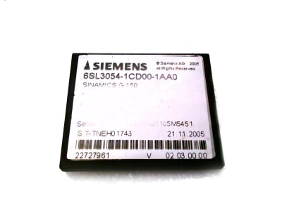 SIEMENS 6SL30541CD001AA0