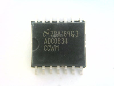 TEXAS INSTRUMENTS SEMI ADC0834CCWM