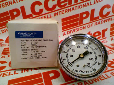 ASHCROFT 25W1001TH-02B-XUC-100-AGN