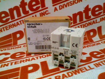 SPRECHER & SCHUH LE2-12-5511