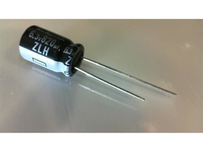 RUBYCON 6.3ZLH820MEFC8X11.5