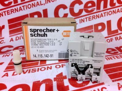 SPRECHER & SCHUH LE2-12-4291