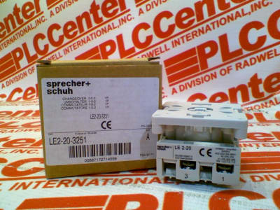 SPRECHER & SCHUH LE2-20-3251