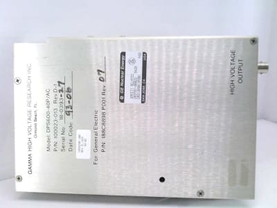 GAMMA HIGH VOLTAGE RESEARCH 100023-013