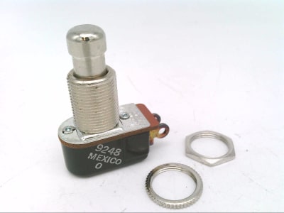 CARLING SWITCH P26L-1D-RND-MTL