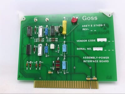 GOSS INTERNATIONAL E27426-1