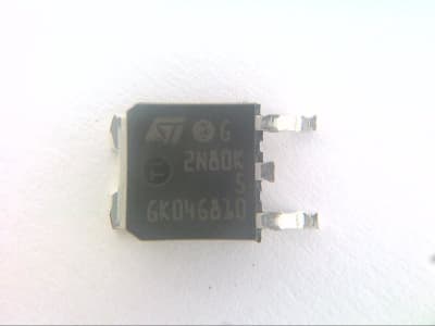 ST MICRO STD2N80K5