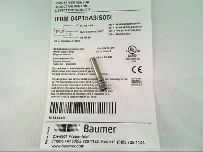 BAUMER ELECTRIC IFRM 04P15A3/S05L