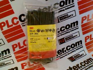 3M FP-301-1/8-BLACK-6IN-PACK