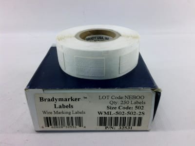 BRADY WML-502-502-2S