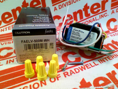 LUTRON FAELV-500M-WH