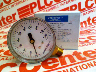 ASHCROFT 25W-1005-PH-02L-100