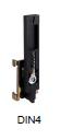 GEFRAN DIN-4 ASS.SUPP.DIN W21X