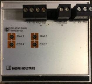 MOORE INDUSTRIES IST/4-20MA/2X4-20MA/117AC