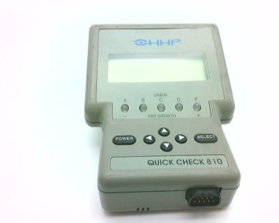 HAND HELD PRODUCTS QUICK CHECK 810