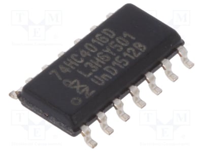 NXP SEMICONDUCTOR 74HC4016D,652