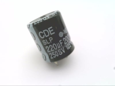 CORNELL DUBILIER SLP221M200A1P3