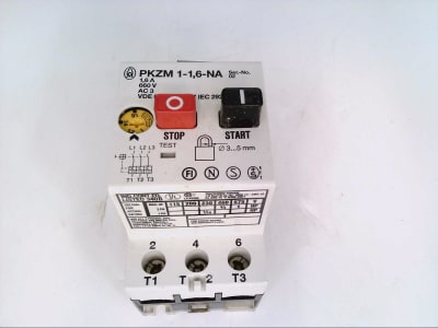 EATON CORPORATION PKZM-1-1,6-NA