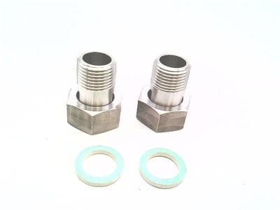 EFECTOR ADAPTER G3/4-NPT1/2/V4A-E40191