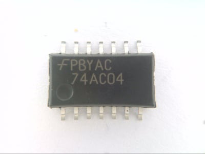 ON SEMICONDUCTOR 74AC04SJX
