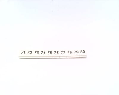 PHOENIX CONTACT ZBF 4,LGS:FORTL.ZAHLEN 71-80