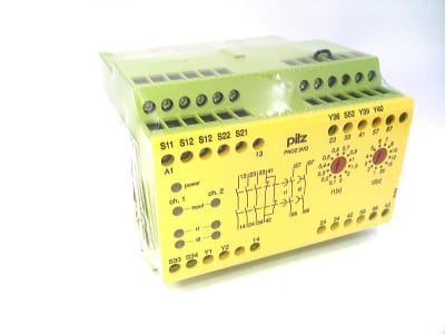 PILZ PNOZ-2VQ-24VDC-3N/O-1N/C-2N/O-T