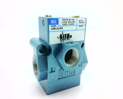 MAC VALVES INC 55B-22-RA