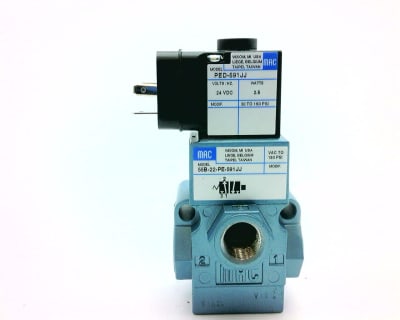 MAC VALVES INC 55B-22-PE-591JJ