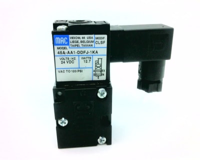 MAC VALVES INC 45A-AA1-DDFJ-1KA