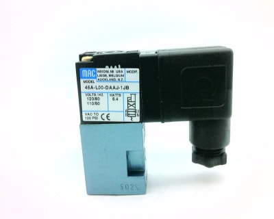 MAC VALVES INC 45A-L00-DAAJ-1JB