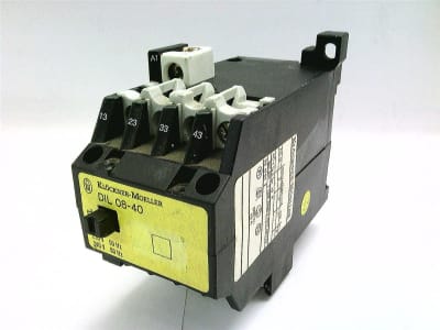 EATON CORPORATION DIL08-40-220V/50HZ-240V/60HZ