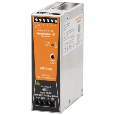 WEIDMULLER PRO ECO3 120W 24V 5A