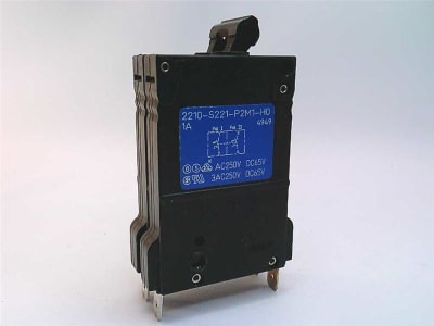 E-T-A CIRCUIT BREAKERS 2210-S221-P2M1-HO