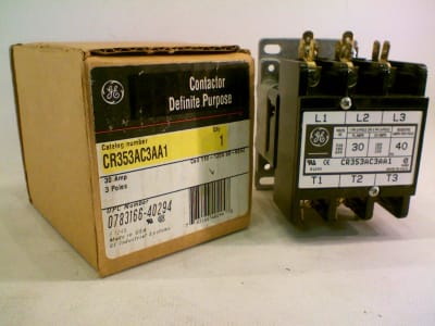 GENERAL ELECTRIC CR353AC3AA1AB