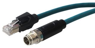 BULGIN COMPONENTS PXPTPU12FIM08XRJ010PU