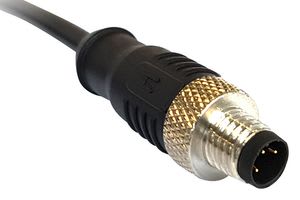 BULGIN COMPONENTS PXPPVC12FIM04ACL010PVC