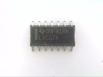TEXAS INSTRUMENTS SEMI SN74LVC07AD