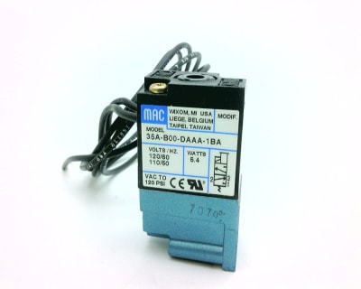 MAC VALVES INC 35A-B00-DAAA-1BA
