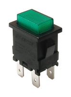 E SWITCH PB1973GBLKGILEF4