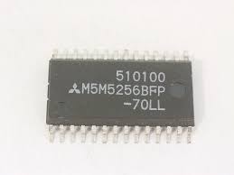 MITSUBISHI M5M5256BFP-70LL