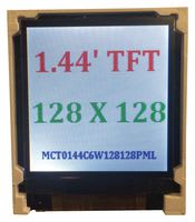 MIDAS DISPLAYS MCT0144C6W128128PML
